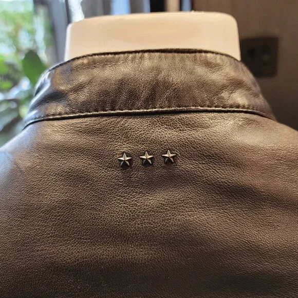 John Varvatos Black Calf Leather - Picture 5 of 7